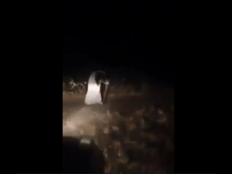 REAL GHOST VIDEO - Spirit of old lady spotted in Pune - India.