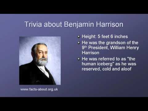 President Benjamin Harrison Biography