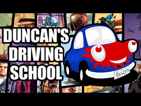 GTA V - Duncan's Driving School! Racing Wheel Controls!