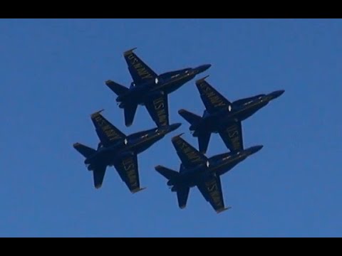 BLUE ANGELS at San Francisco Fleet Week 2014