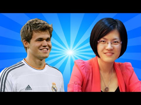 Magnus Carlsen vs Hou Yifan - World Chess Champion vs Women's World Chess Champion