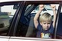 The majority of children left in cars - 88 per cent - are under the age of four.