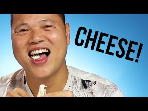 Chinese People Eat String Cheese For The First Time