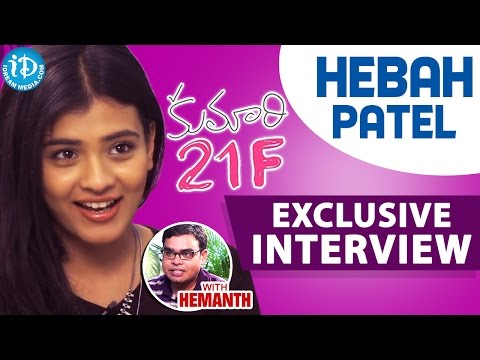 Kumari 21F Actress Hebah Patel Exclusive Interview || Talking Movies with iDream # 37