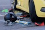 MELBOURNE, AUSTRALIA - DECEMBER 23:  The scene of a motorcycle accident in Victoria st in Albert Park on December 23, 2015 in Melbourne, Australia.  (Photo by Wayne Taylor/Fairfax Media)