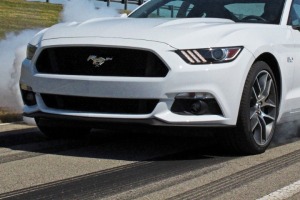 The sixth-generation Ford Mustang is fitted with an automatic line-lock function that has been ruled out of Australian models.