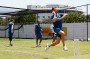 Dale Steyn bowls during a South Africa nets session at Sahara Stadium in Kingsmead.