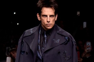 Derek Zoolander and Hansel walk the runway at the Valentino Fashion Show during Paris Fashion Week.