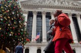 The S&P 500 slipped after a 2.9 per cent surge over three days in a holiday-shortened session.