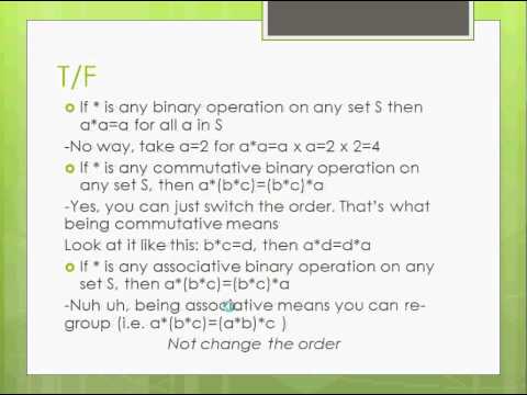 Modern Algebra (Abstract Algebra) Made Easy - Part 0 - the Binary Operation