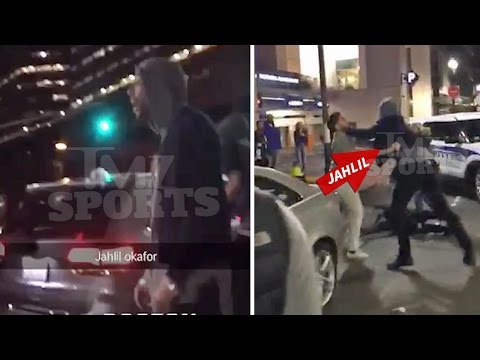 NBA's Jahlil Okafor -- STREET FIGHT ... KO's Man In Boston