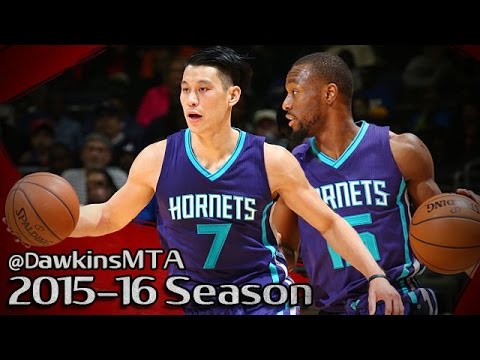 Jeremy Lin & Kemba Walker Full Highlights 2015.12.19 at Wizards - 33 Pts, 9 Assists Combined