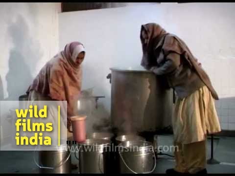 Breakfast time in Tihar Jail, Delhi