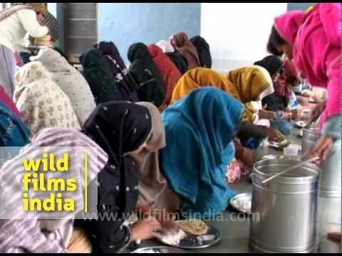 Tihar jail inmates' lunch time