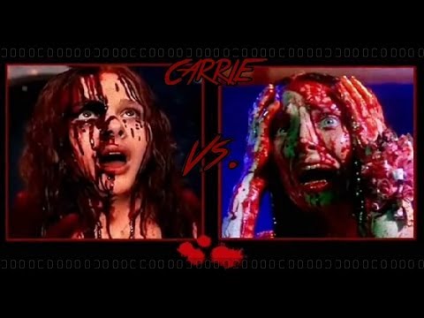 Carrie Remake 2013 Vs  Carrie Original 1976 (Blood Prom Scene)