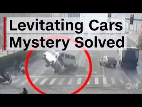 Mystery of China's levitating cars solved - LOGICAL Explanation :)