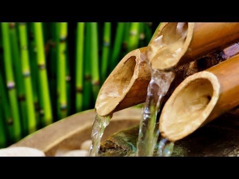 BAMBOO WATER FOUNTAIN | Relax & Get Your Zen On | 10 Hours White Noise