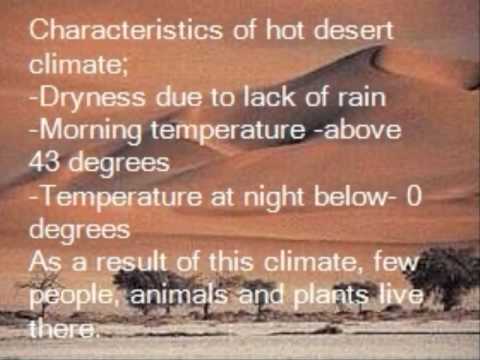 PhotoStory Hot Desert Climate