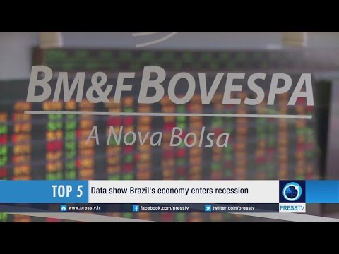 Brazil's economy enters recession