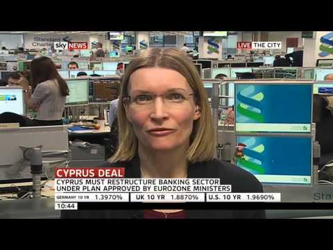 Economist on Brussels destroying Cyprus savers + economy (25Mar13)