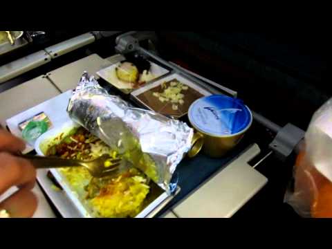 OMAN AIR Economy Class Food Airbus A330