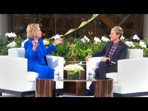 Hillary Clinton Catches Up with Ellen