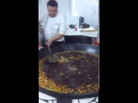 Uzbek national dish: Plov (masterpiece from NASIROV BEKHZOD)