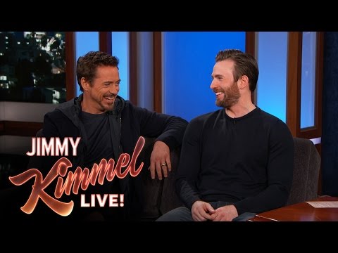 Chris Evans and Robert Downey Jr. Filmed in Hotlanta