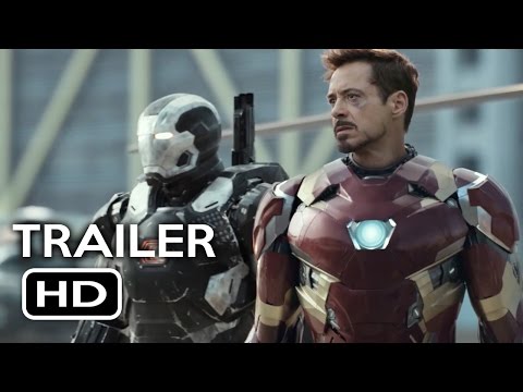 Captain America: Civil War Official Trailer #1 (2016) Chris Evans, Robert Downey Jr. Movie HD