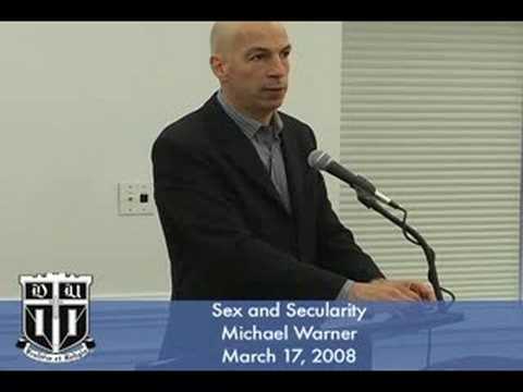 Sex and Secularity- Michael Warner