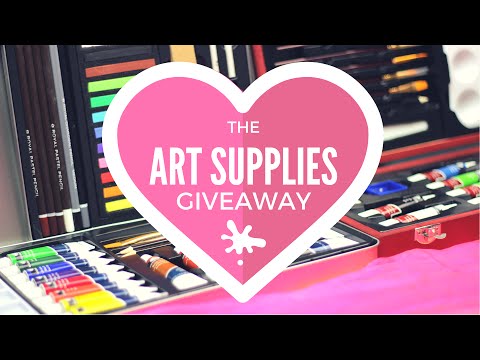 Art Supplies Giveaway - International