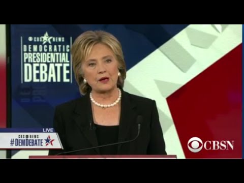 FULL CBS Democratic Presidential Debate  Part 1: Clinton, Sanders, O'Malley 11/14/2015