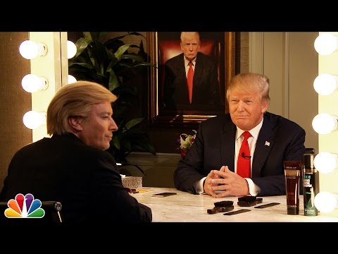 Donald Trump Interviews Himself In the Mirror