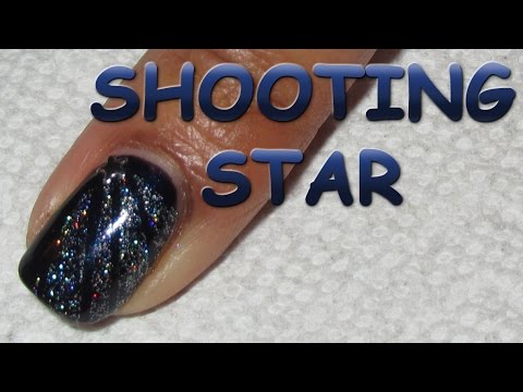 12 Days of Christmas, Day 8: Shooting Star | Nail Art Tutorial