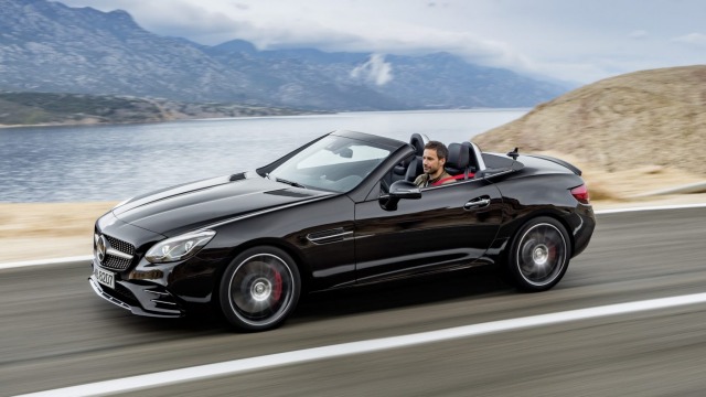 The new 2016 Mercedes-AMG SLC43.