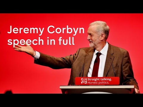 Jeremy Corbyn speech at Labour Party Conference 2015