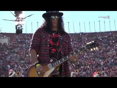 USC v UCLA Slash National Anthem