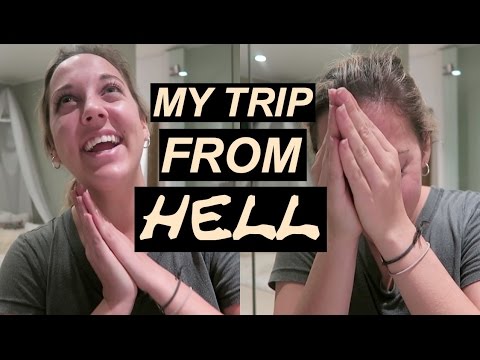 HITCH-HIKING HOME | Thanksgiving from HELL // Vlogmas 1