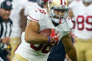 Second chance? Jarryd Hayne in action against the Houston Texans in August.