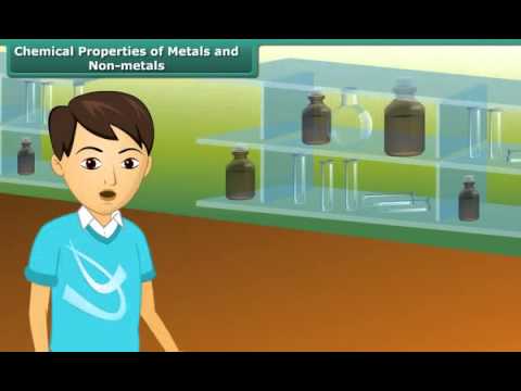 E-learning Class 8 - Know about Metals and Non-metals and its concepts in English