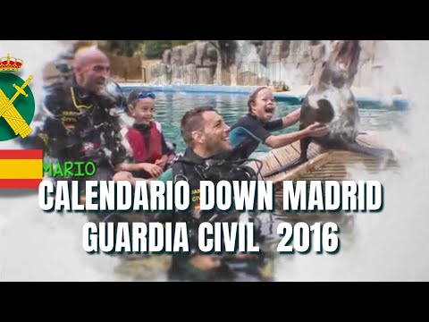 Making Of Calendario Down Madrid-Guardia Civil 2016