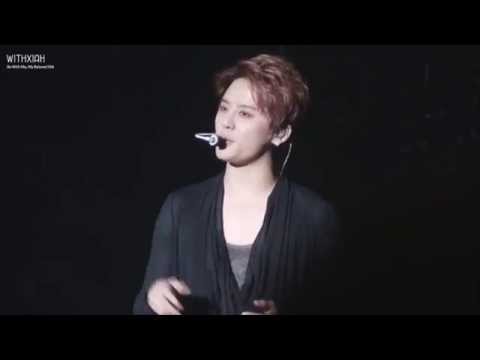 151129  XIA 4TH ASIA TOUR in NAGOYA ジュンス- 팬들에게 전하는 준수의 진심 (한국어자막)