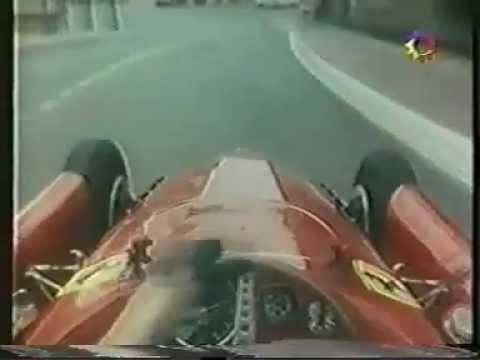 Vintage Juan Manuel Fangio onboard camera Monaco