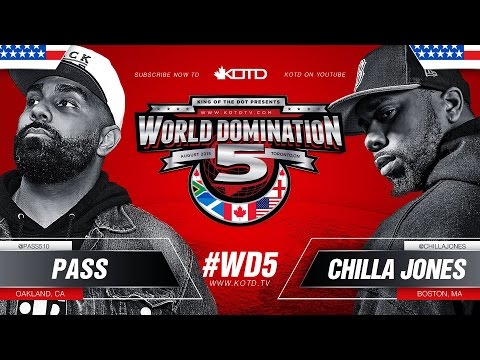 KOTD - Rap Battle - Pass vs Chilla Jones