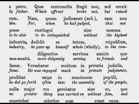 Cornelius Nepos   Themistocles   Latin Language Hamiltonian Interlinear Text