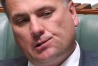 Jamie Briggs during question time at Parliament House.