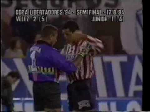 Copa Libertadores 1994 - Semifinal - Vélez 2 - Junior 1