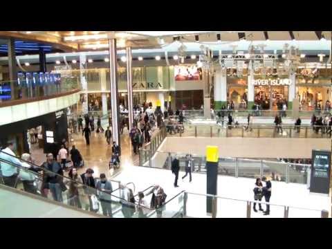 Europe's largest shopping centre Westfield Stratford City (30th October 2011)