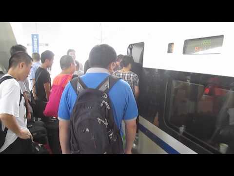 Riding the High Speed Bullet Train From Luoyang to Xian