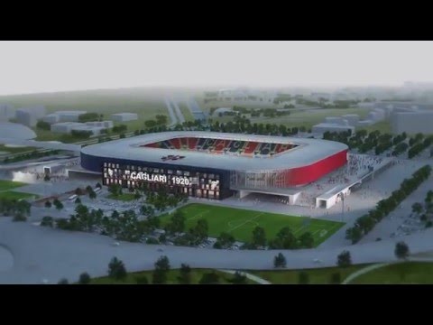 Il nuovo stadio del Cagliari